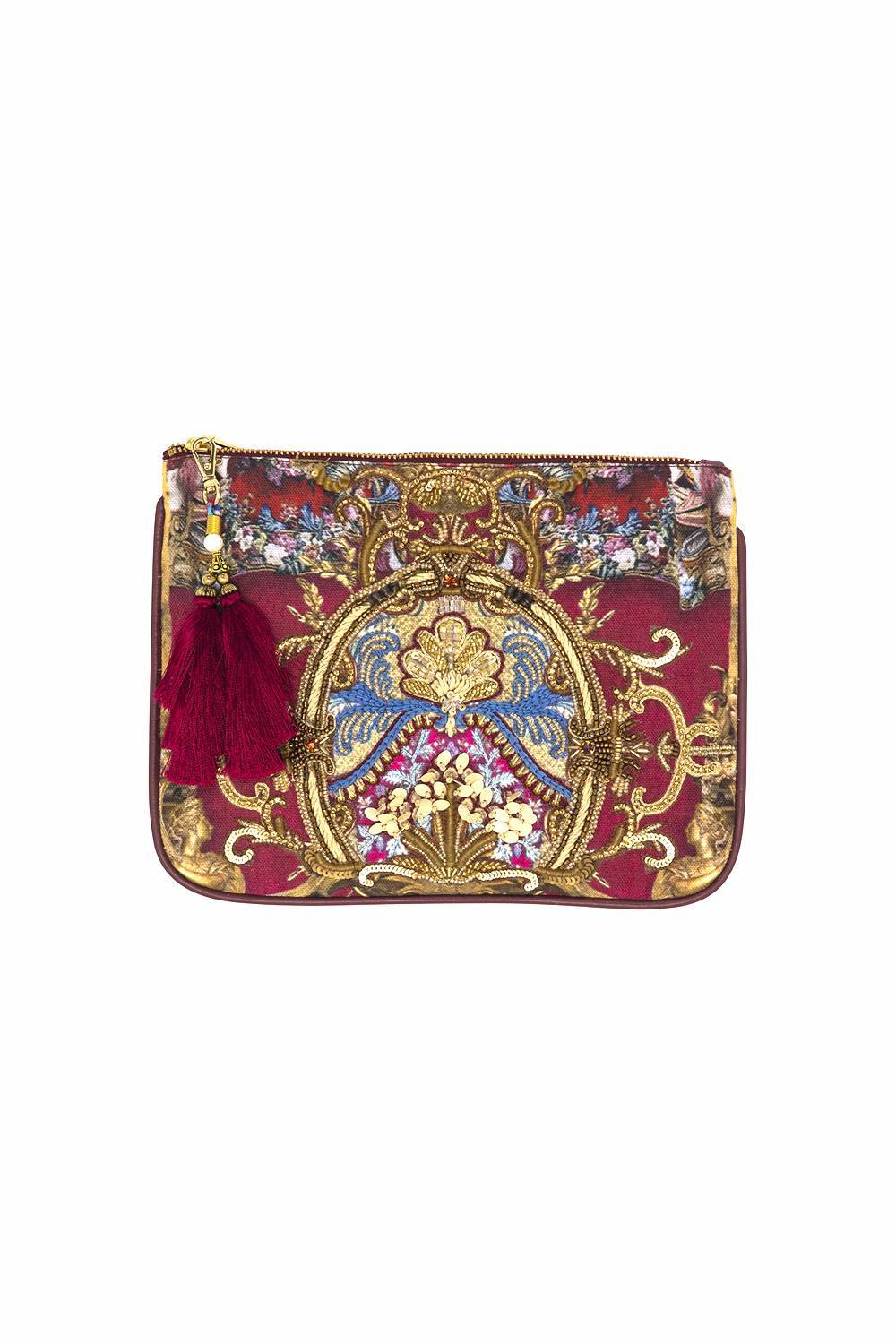 ZIP TOP CLUTCH LOUNGE HOUR