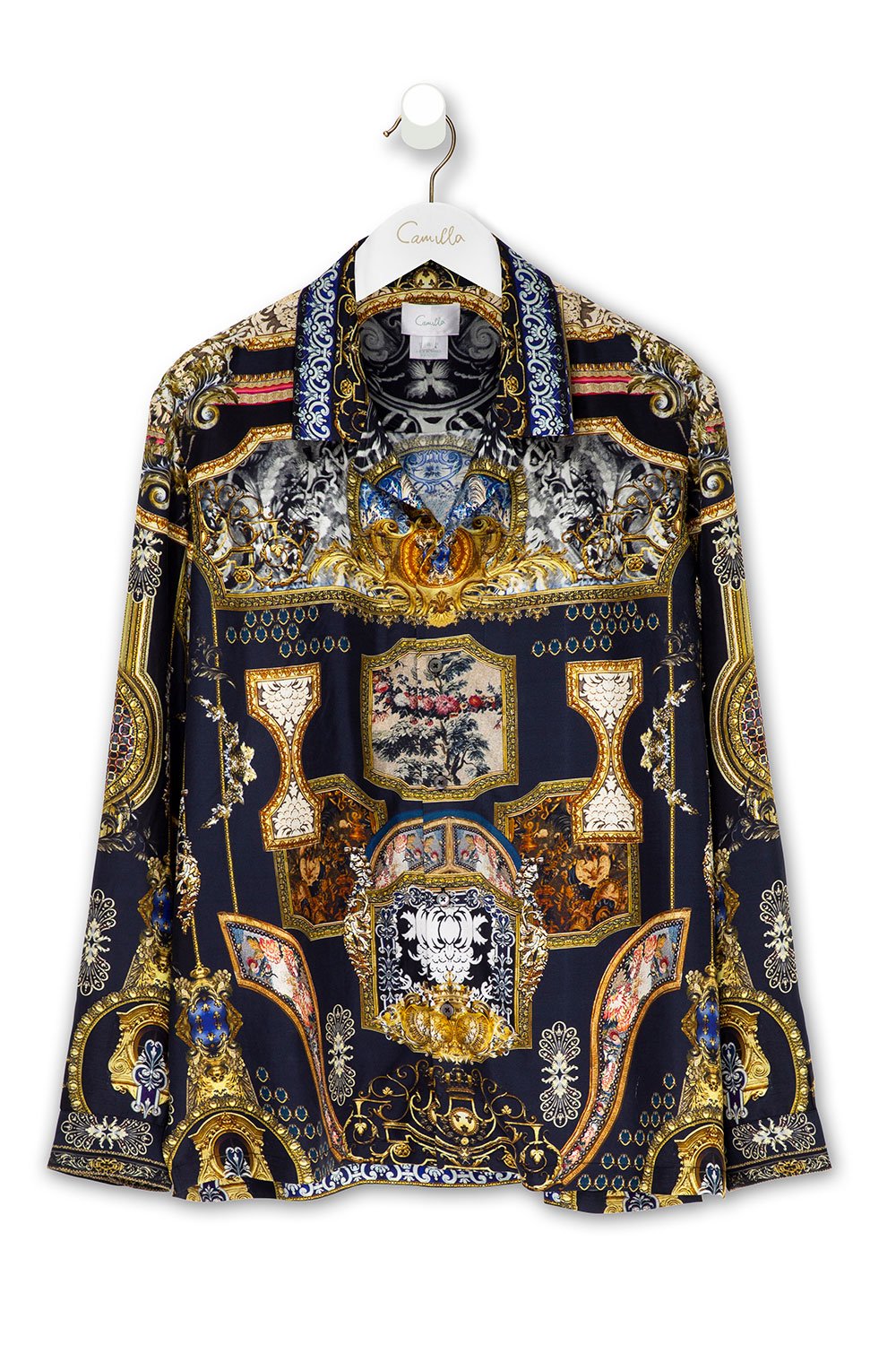 MENS LONG SLEEVE SHIRT MIDNIGHT MEETING