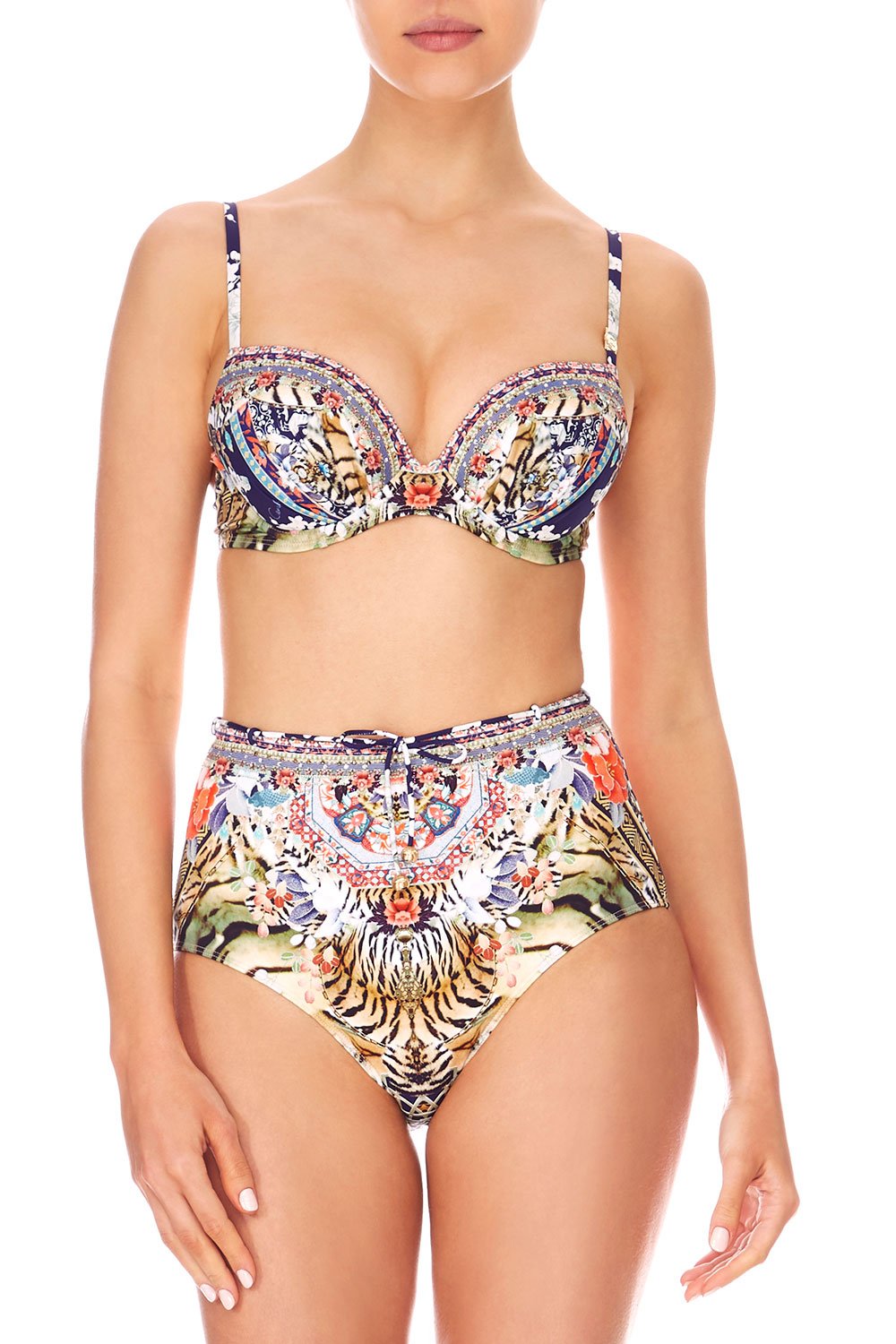 MOULDED PLUNGE BRA WITH TRIM THE LONELY WILD