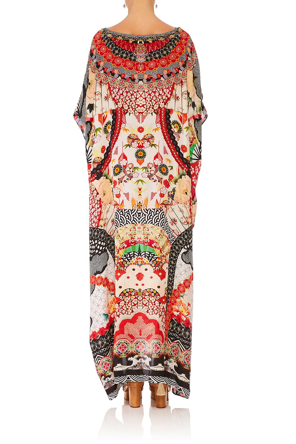 V NECK KAFTAN VINTAGE VIXEN