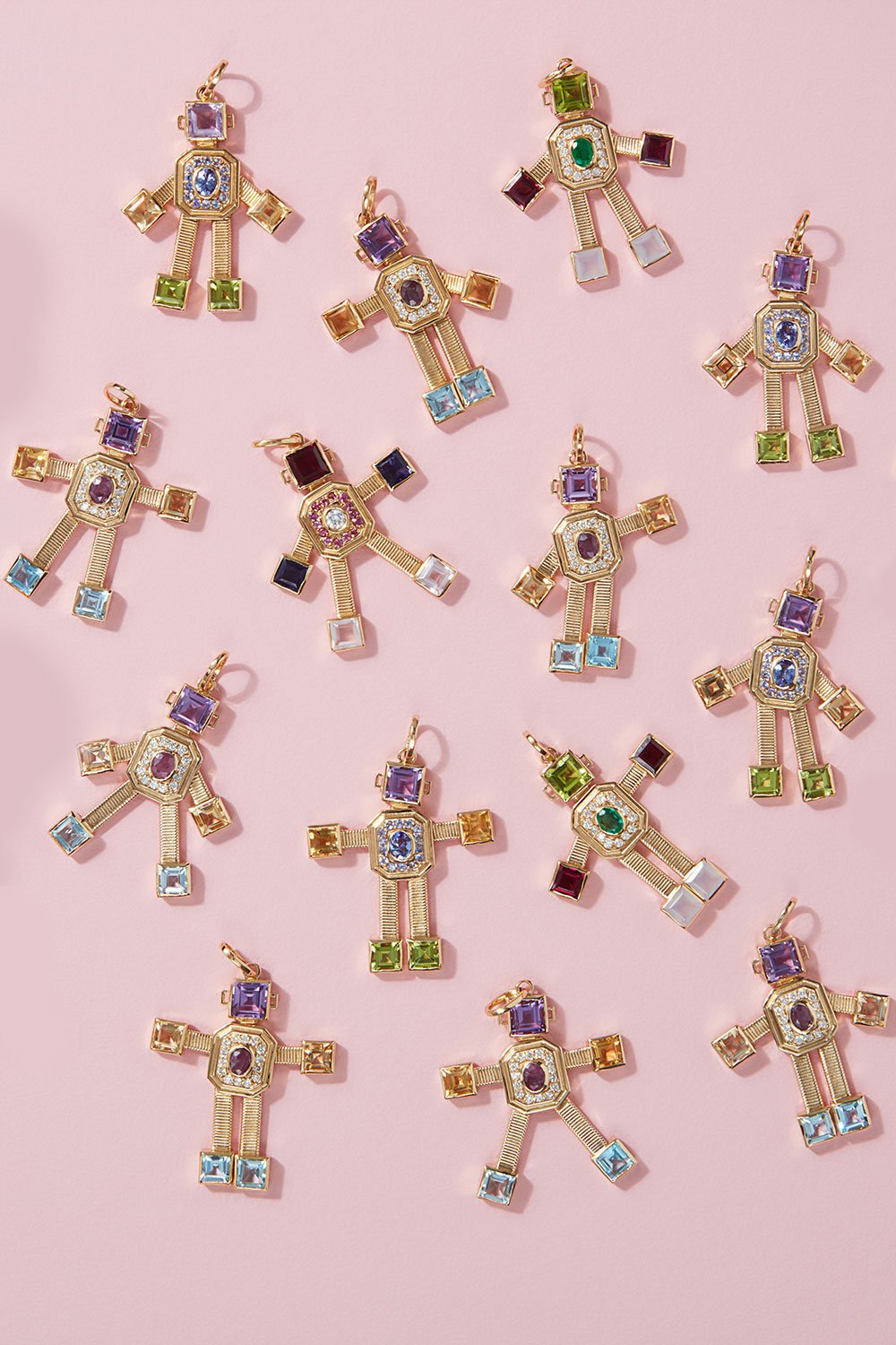 SMERALDO ROBOT PENDANT MULTI