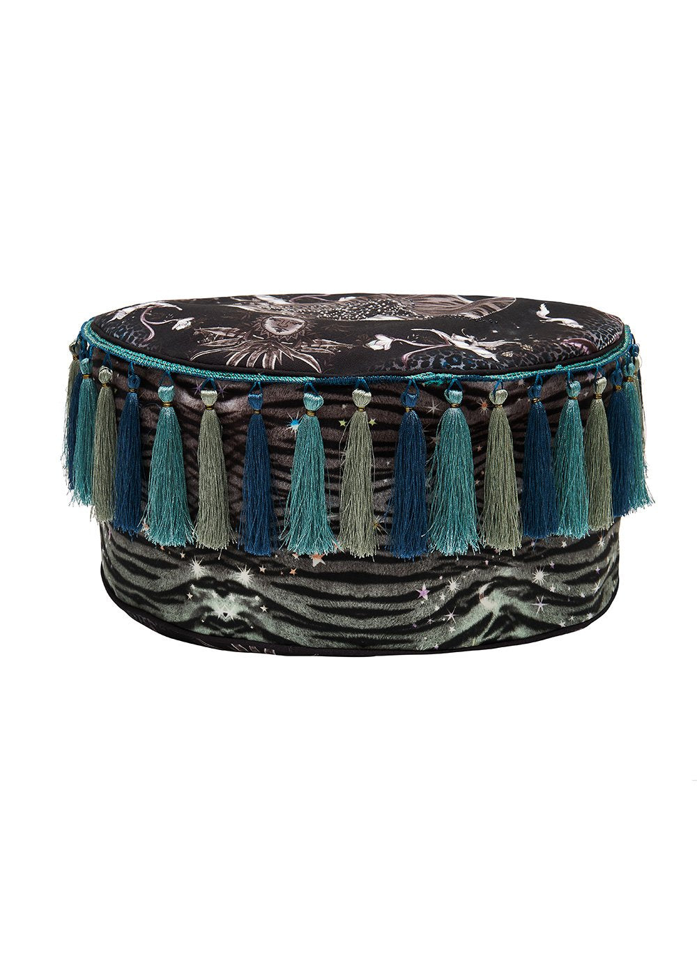 OTTOMAN CUSHION ASTRO DISCO