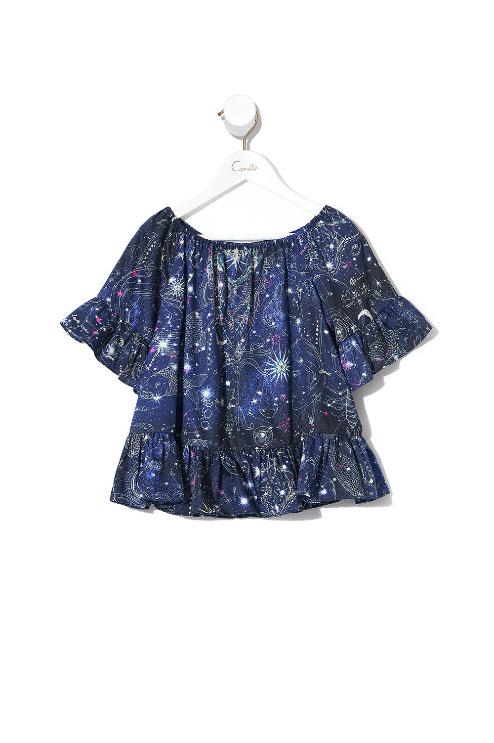 INFANTS A-LINE FRILL DRESS STARGAZERS DAUGHTER