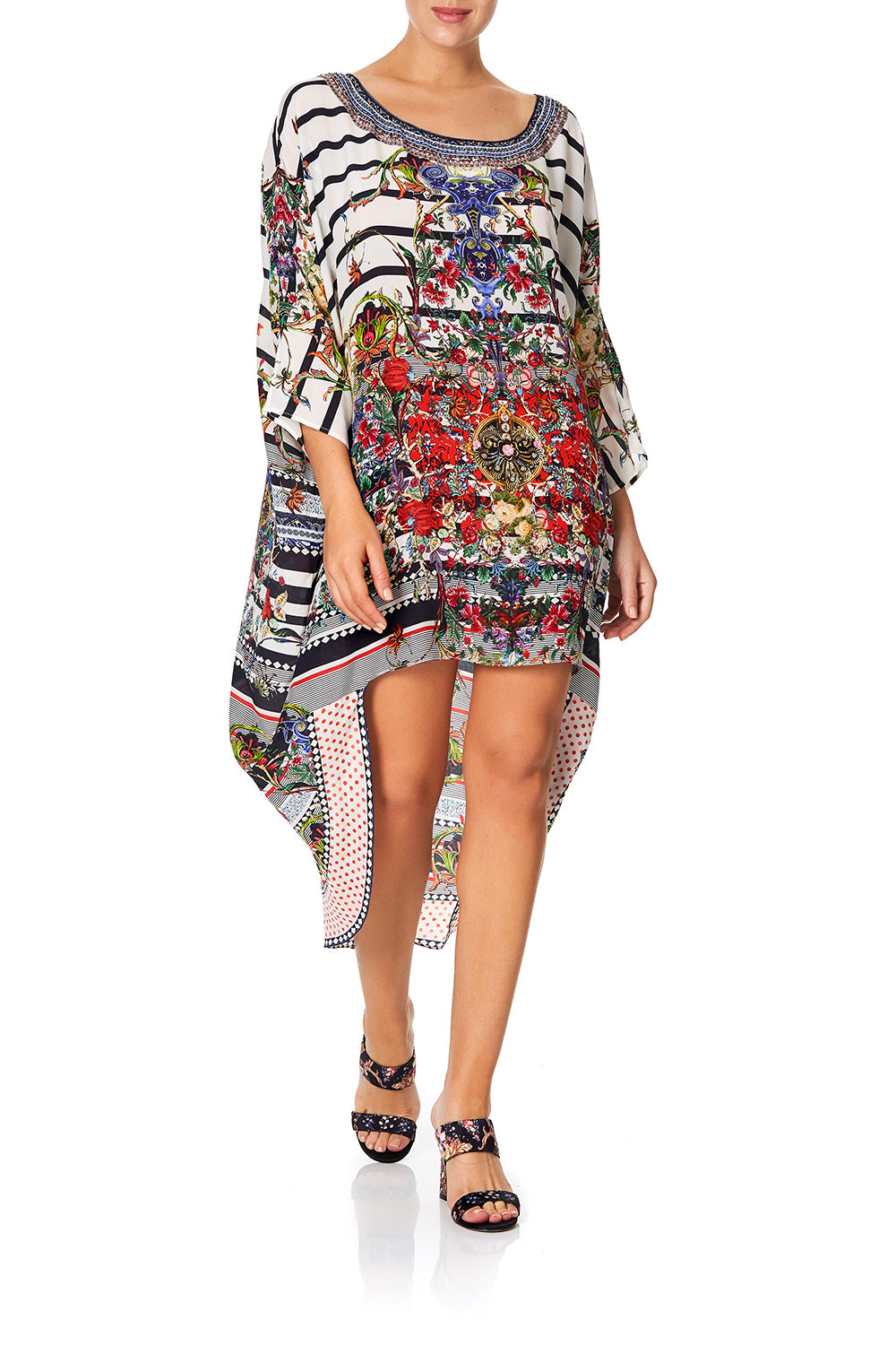 SCOOP BACK HEM DRESS JOIE DE VIVRE