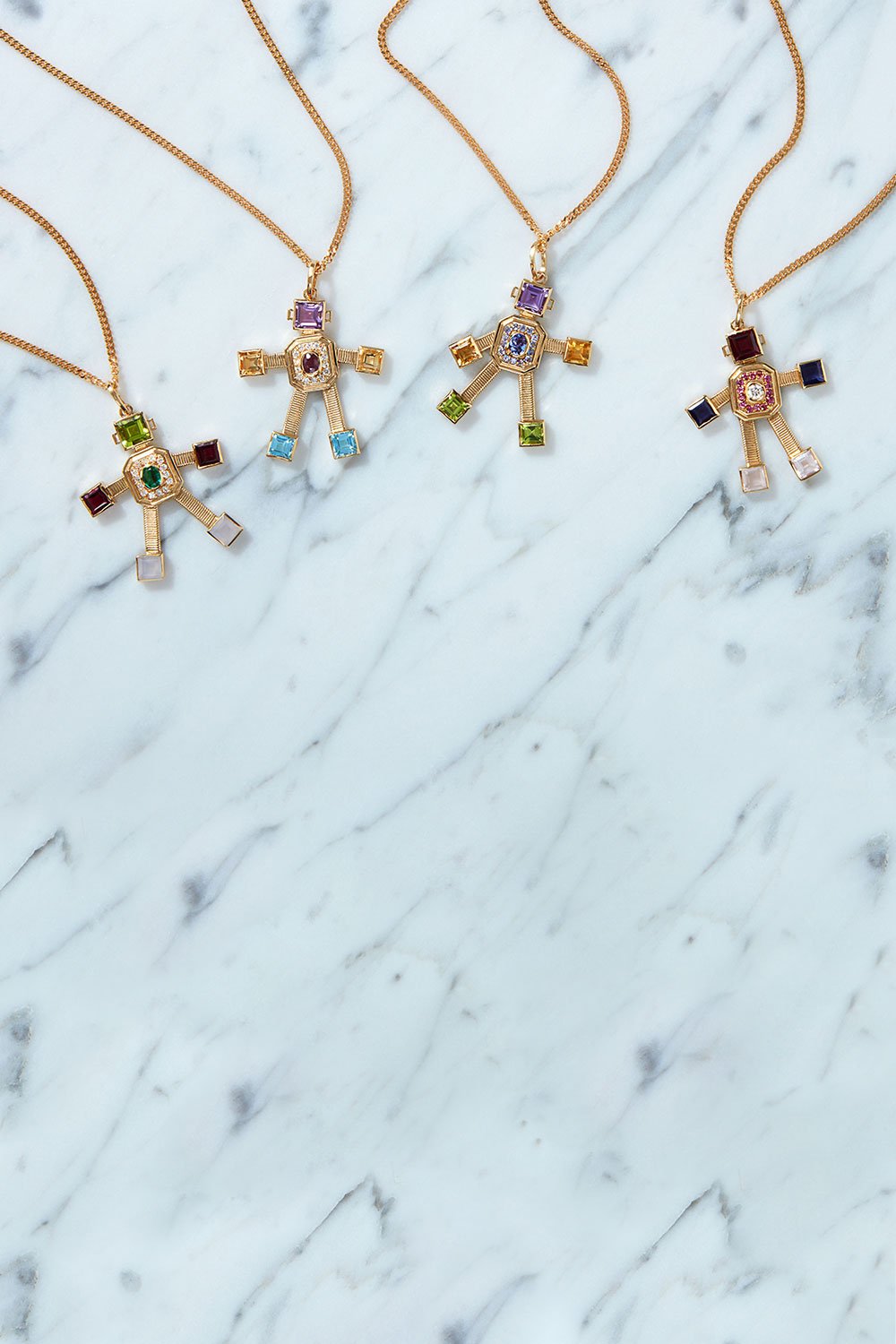 SMERALDO ROBOT PENDANT MULTI