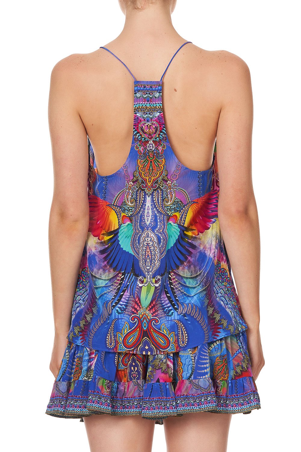 T BACK SHOESTRING TOP PSYCHEDELICA