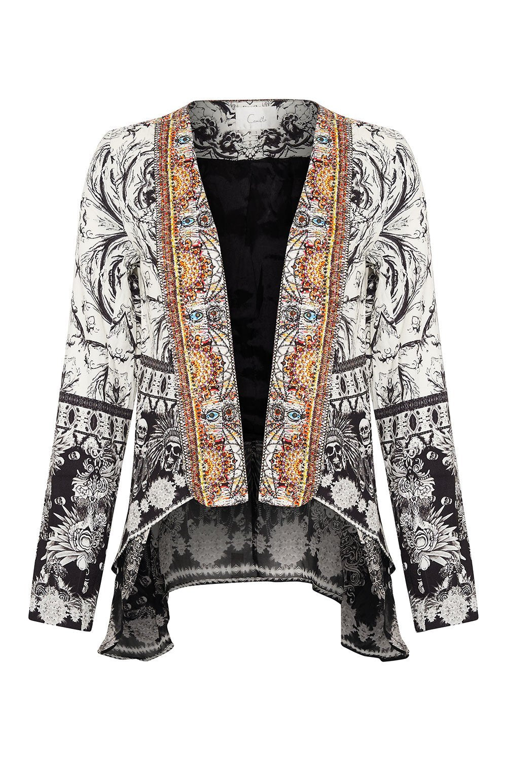 DOUBLE LAYER BLAZER JACKET UNGUARDED VIRTUE