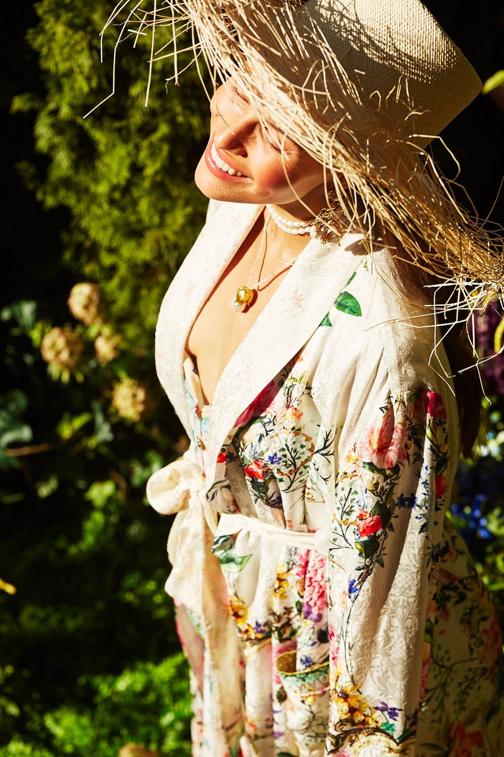 LONG ROBE WITH TIE BOHEME