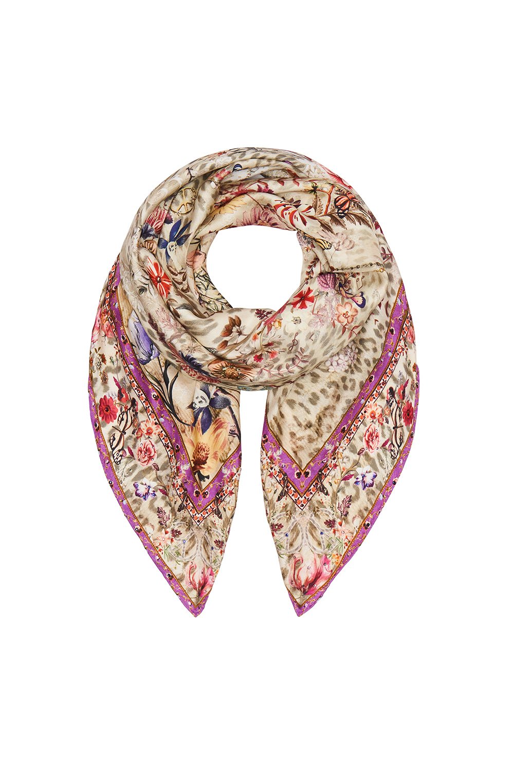 LARGE SQUARE SCARF DRIFTING DREAMER