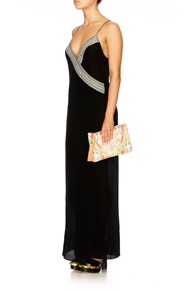 SMALL CANVAS CLUTCH main image 0