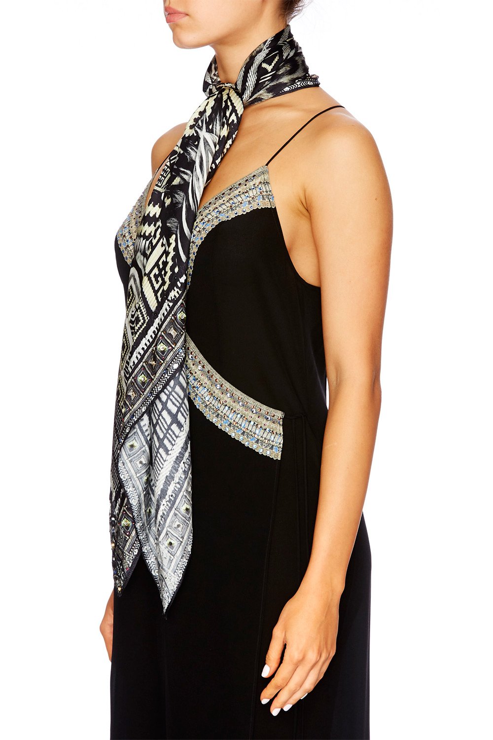 TRIBAL THEORY LARGE SQUARE SCARF