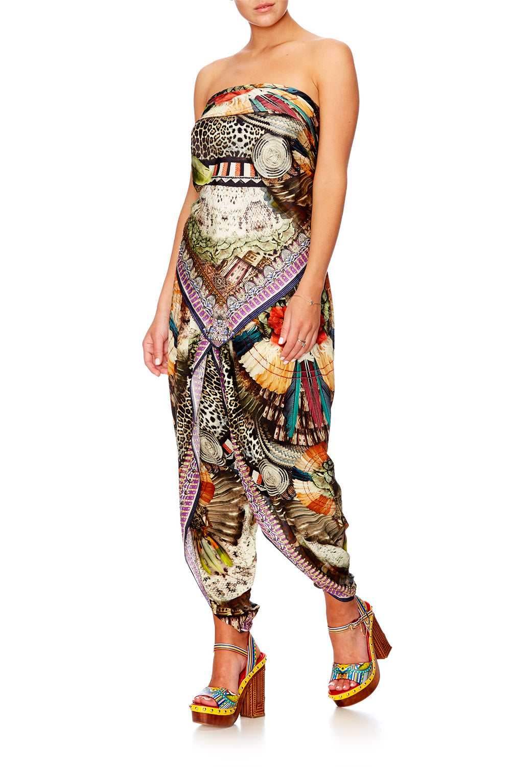 LIGHT MY FIRE LARGE SQUARE SCARF