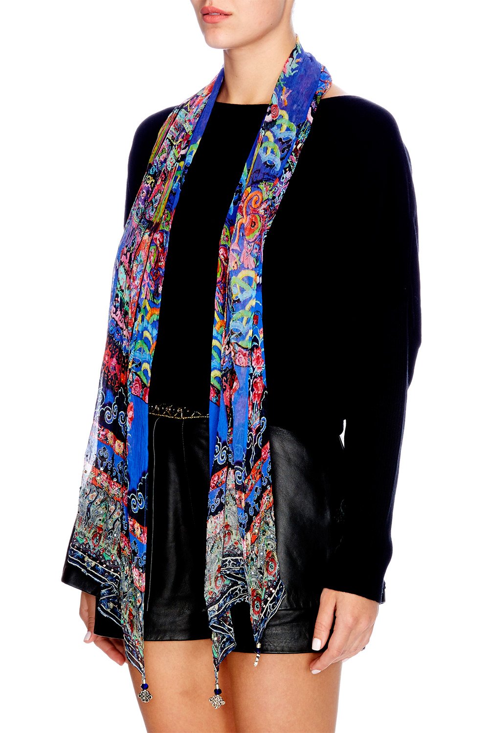 PRETTY PRECESSION LONG SCARF