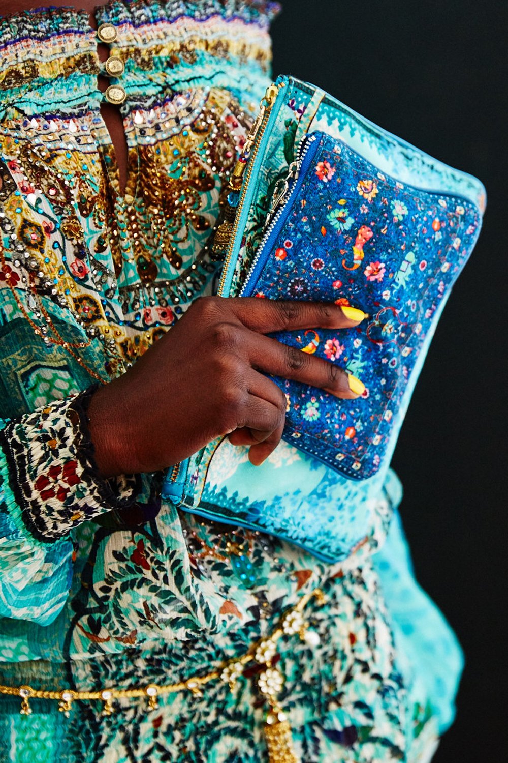 THE SPIRIT WITHIN SMALL CANVAS CLUTCH