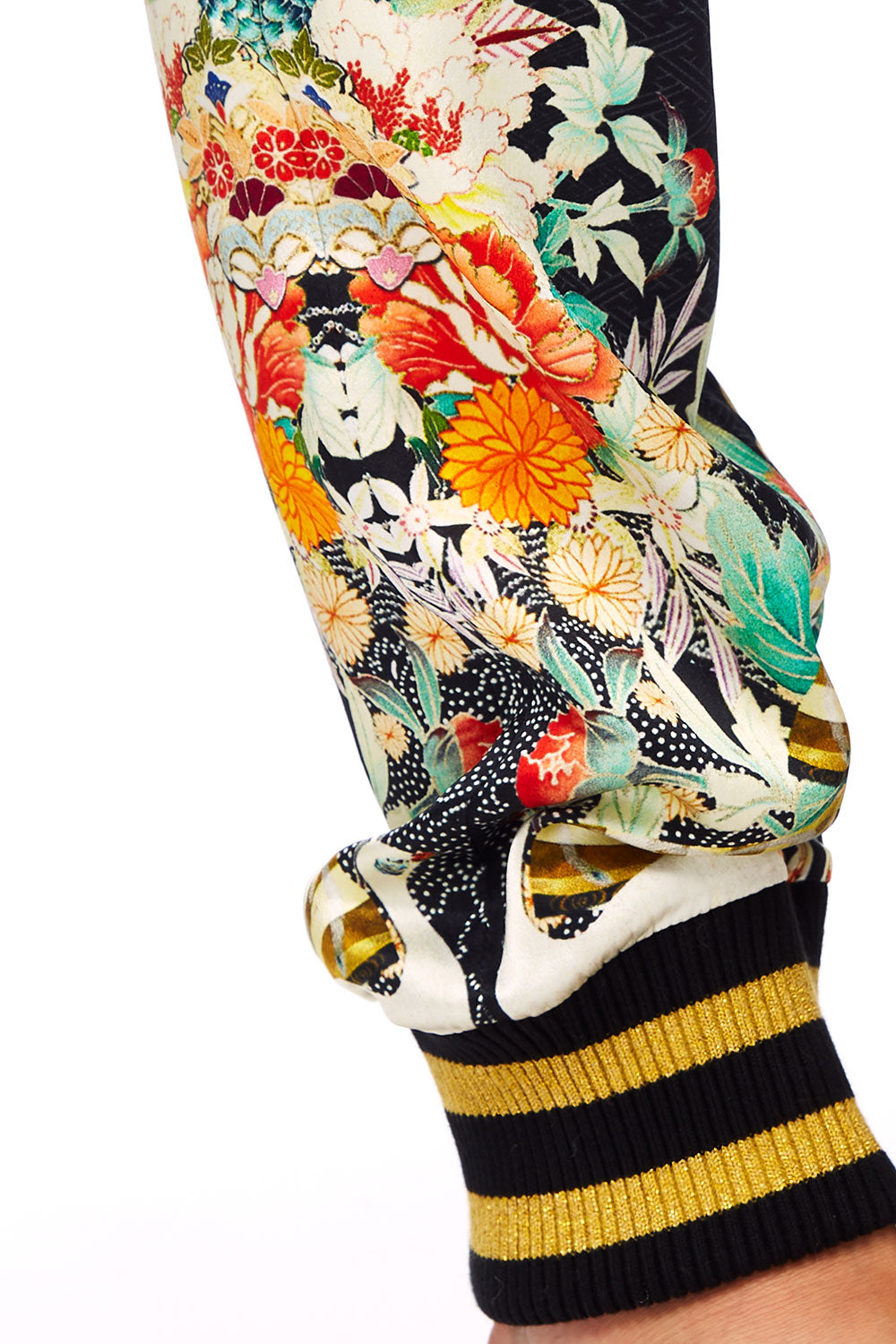 CAMILLA MIDNIGHT MOONCHILD DRAWSTRING PANT W RIBBING