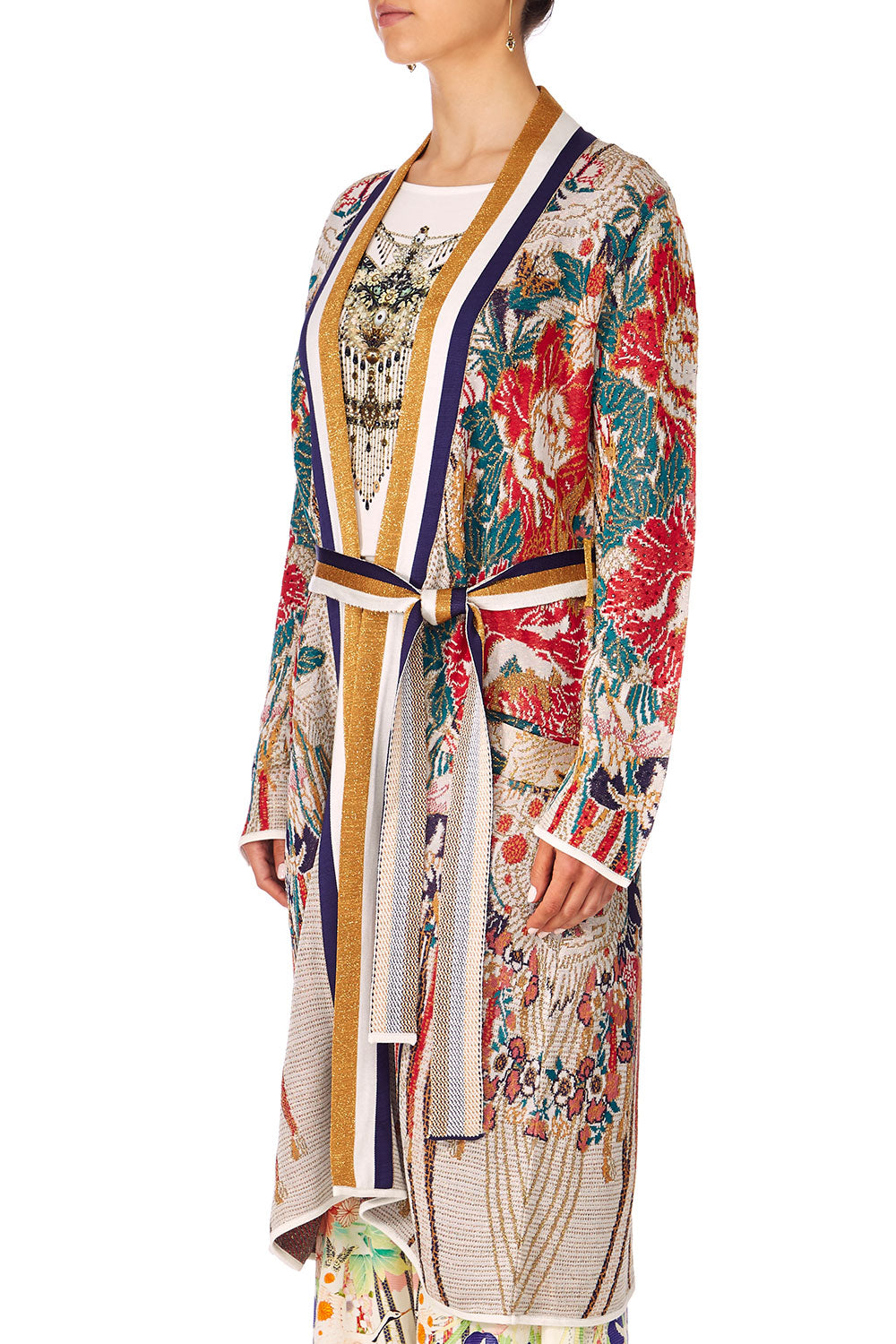 CAMILLA MS MAIKO KNIT WRAP W TIE