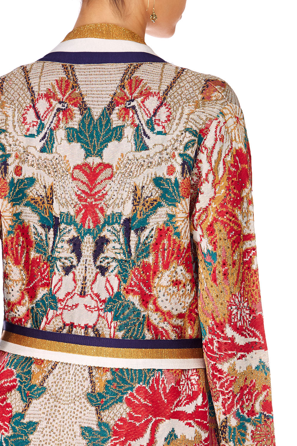 CAMILLA MS MAIKO KNIT WRAP W TIE