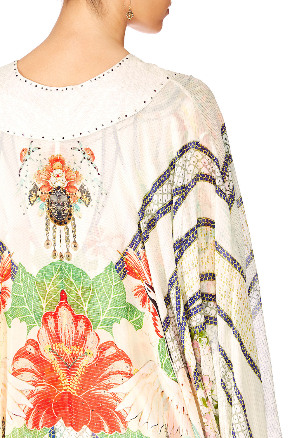 CAMILLA MS MAIKO LONG SLEEVE LONG CAPE