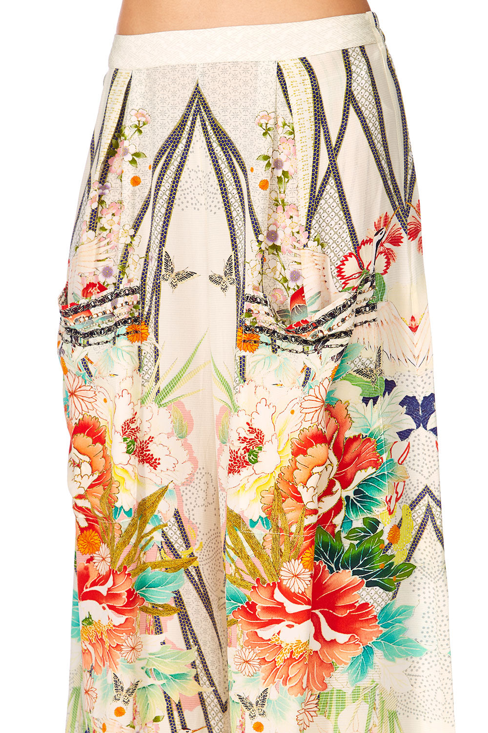 CAMILLA MS MAIKO WIDE LEG TROUSER W FRONT POCKETS