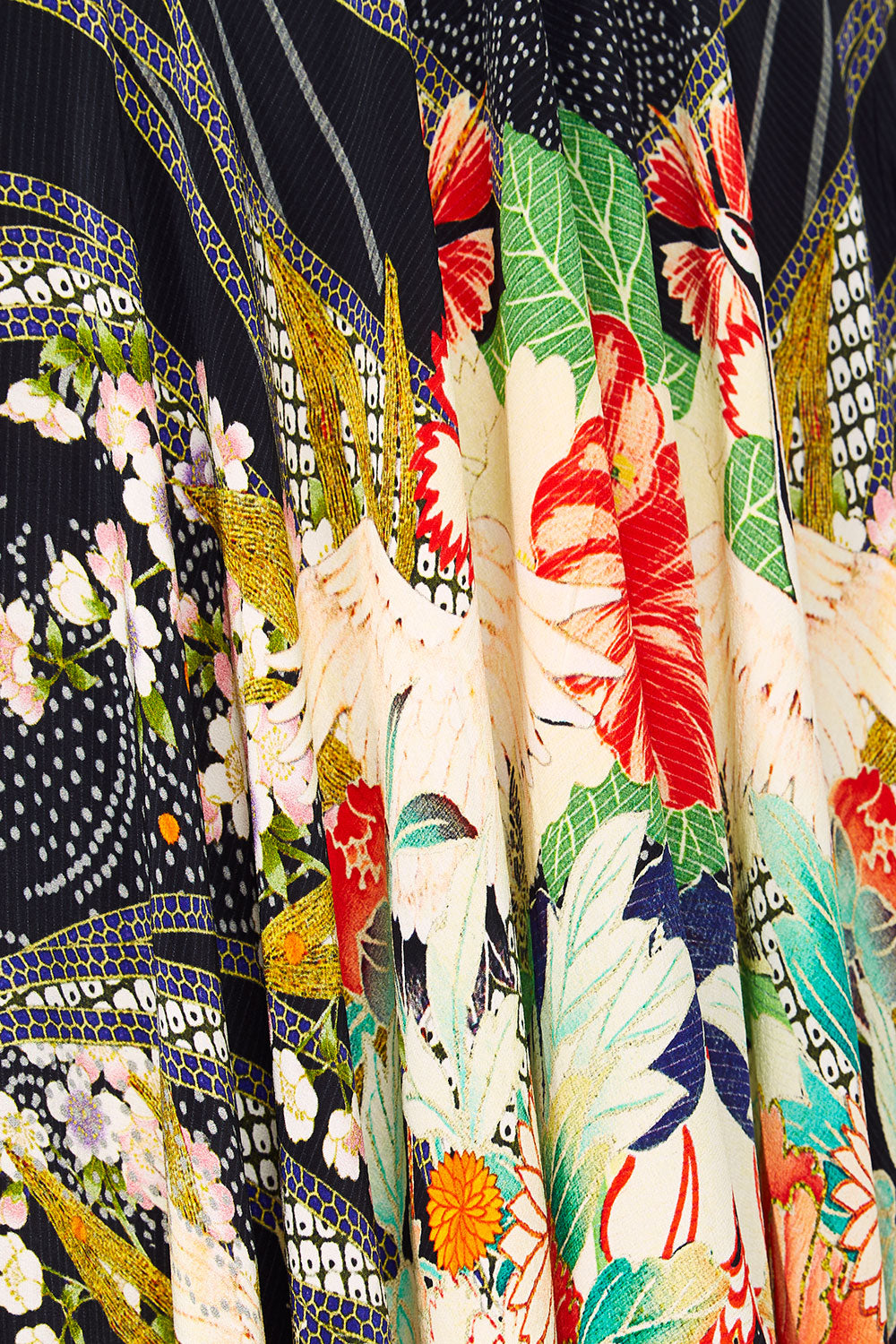 CAMILLA QUEEN OF KINGS LONG DRESS W TIE FRONT