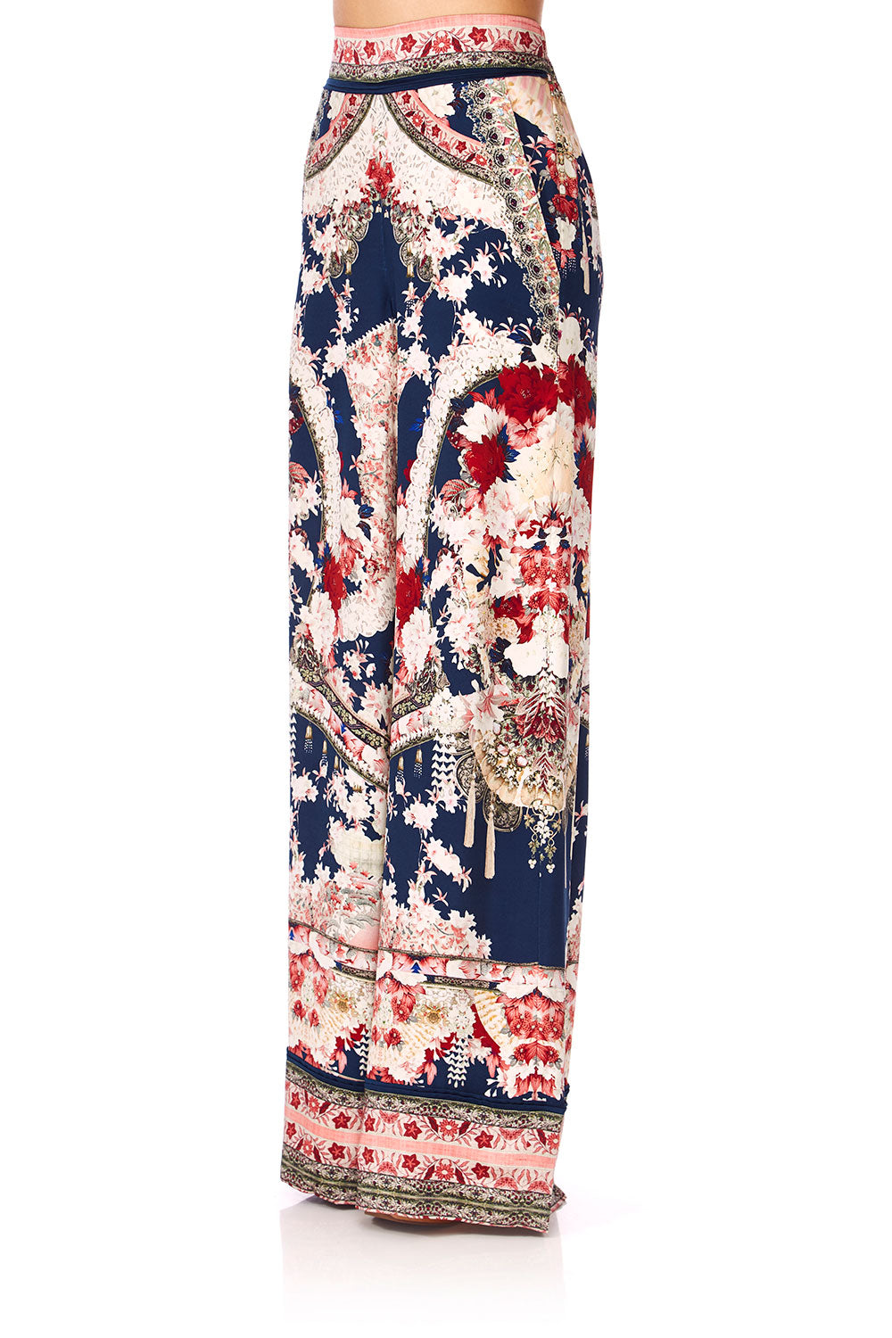 CAMILLA TWIN SHADOW WIDE LEG PANT WCUFFS