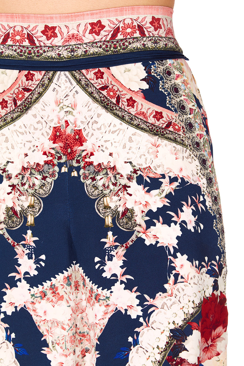 CAMILLA TWIN SHADOW WIDE LEG PANT WCUFFS