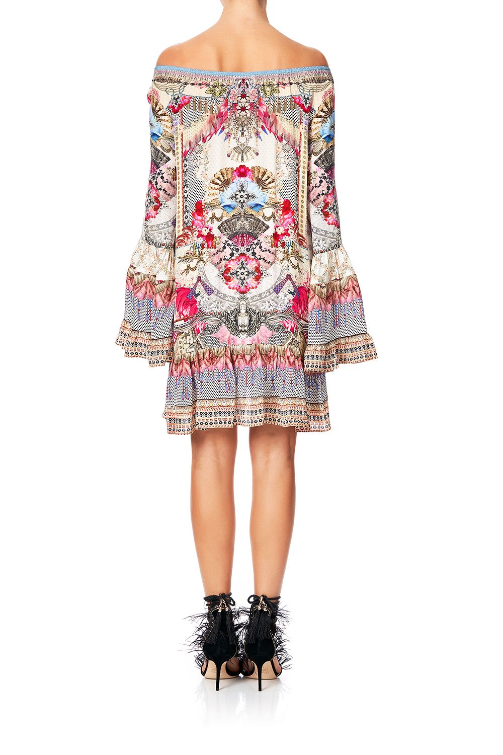 A LINE FRILL DRESS MONTMARTRE HEART