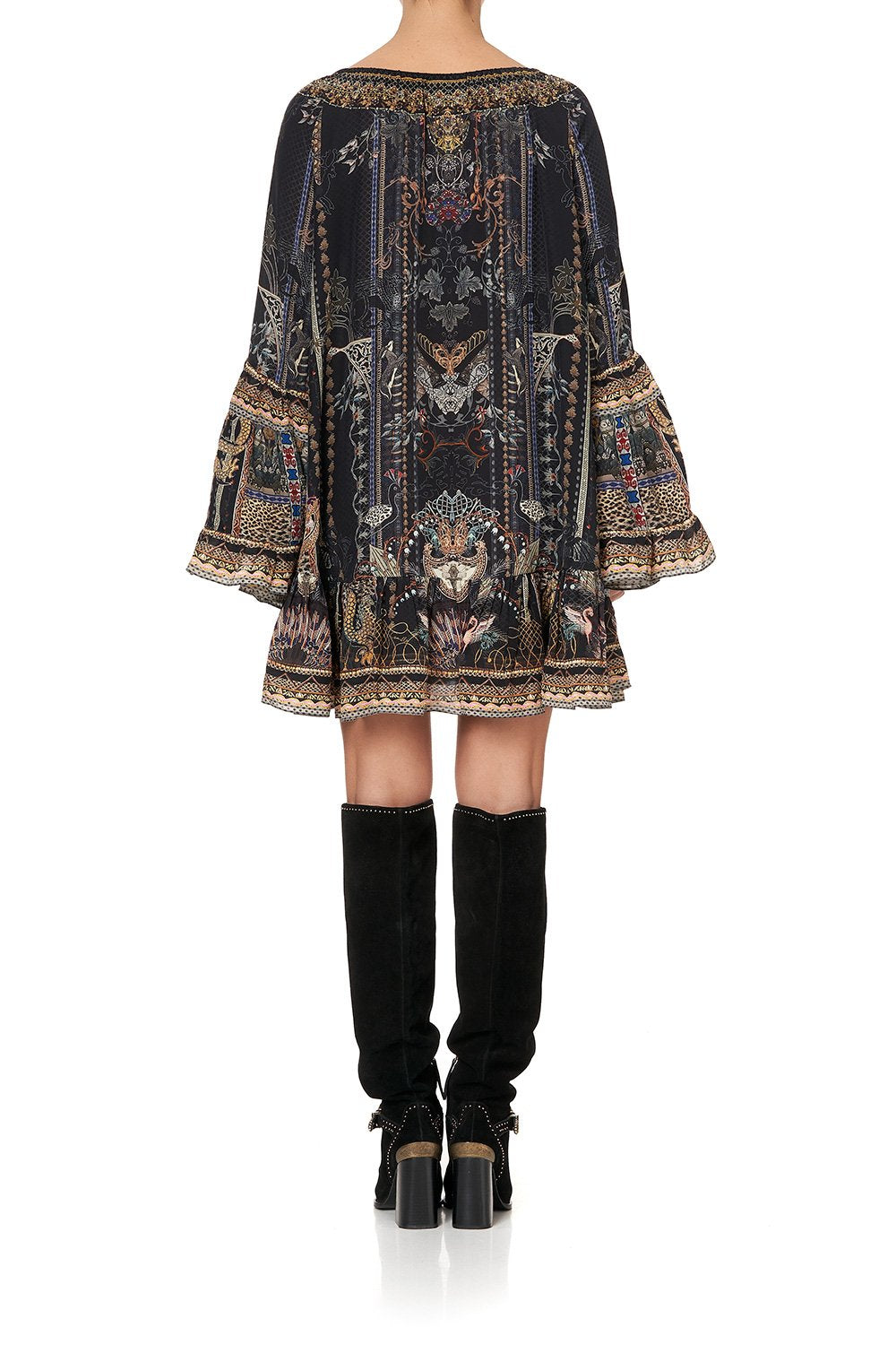 A LINE FRILL DRESS SON OF SEVEN QUEENS