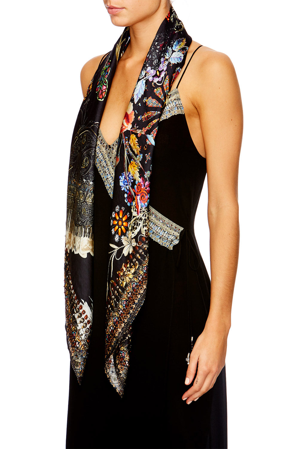 DANCING IN THE DARK LARGE SQUARE SCARF