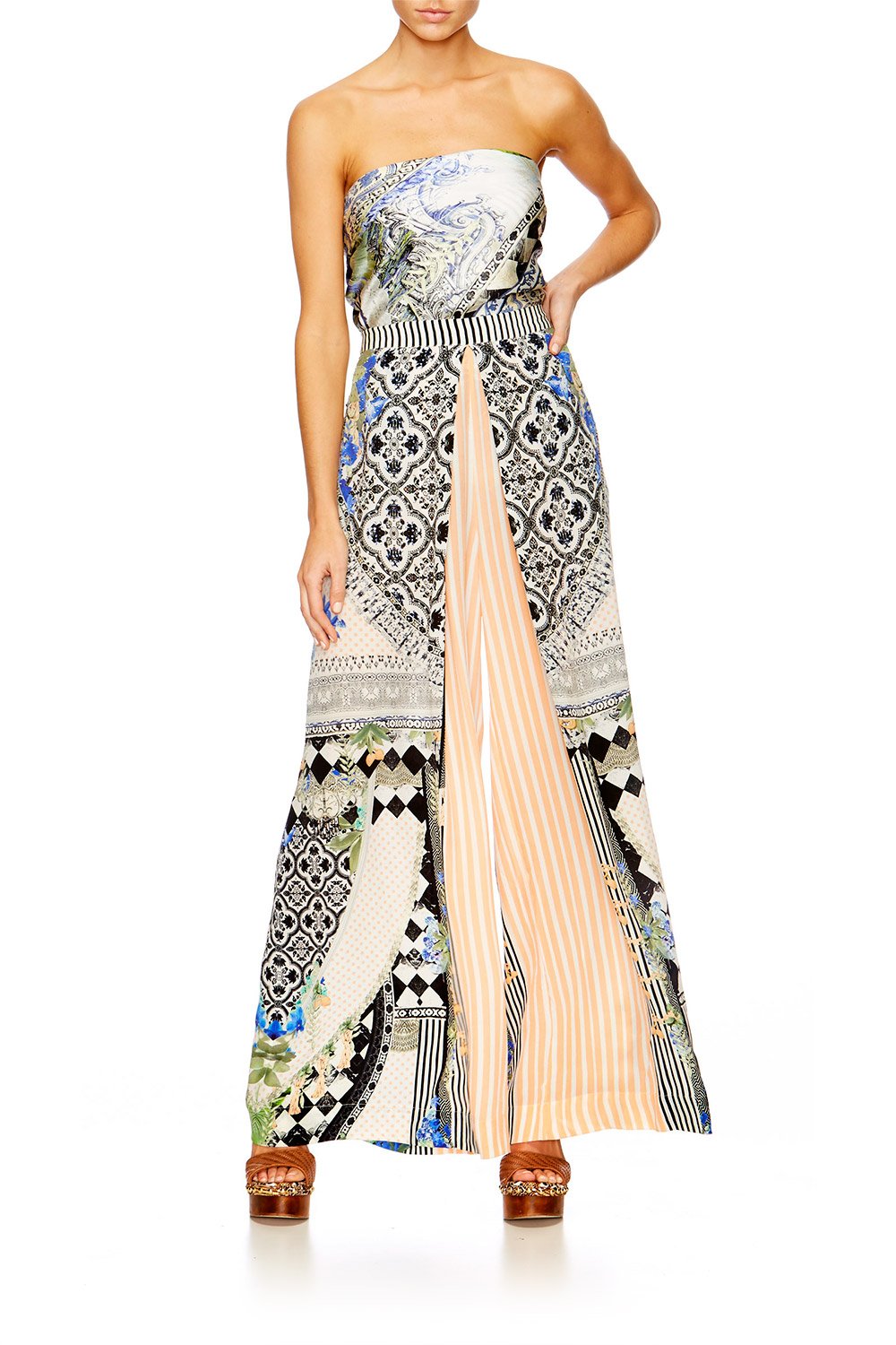 SALVADOR SECRETS OVERSIZED PLEAT PANT