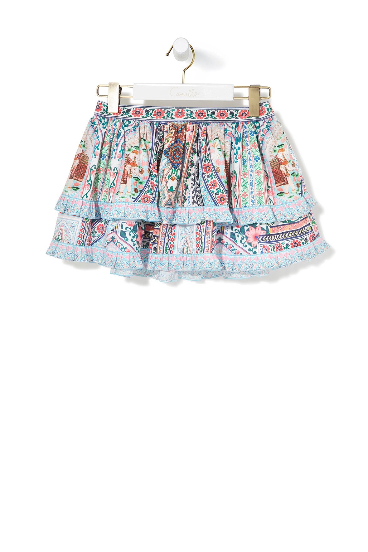 EVERLASTING LIGHT DOUBLE LAYER FRILL SKIRT