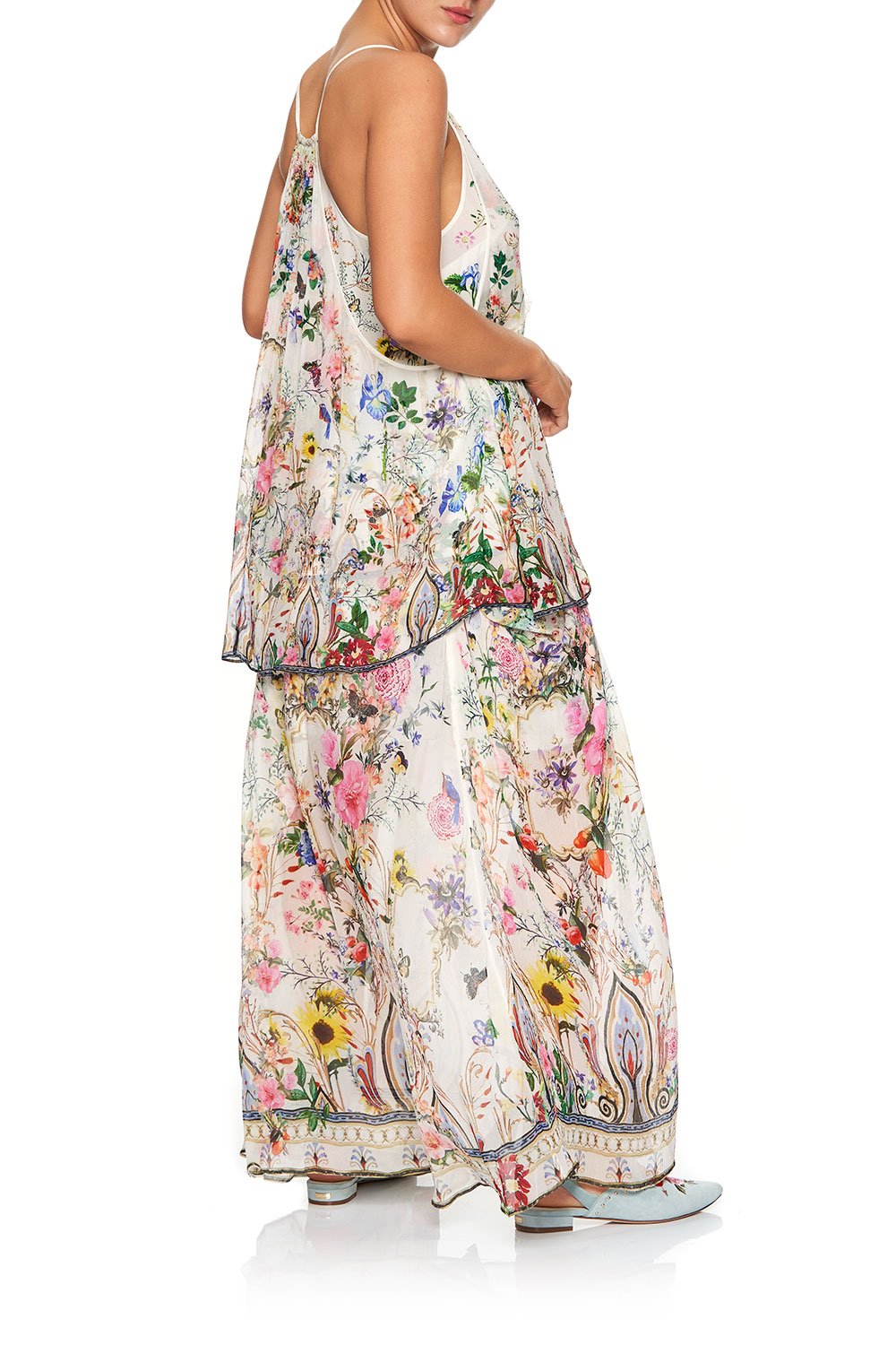 CAMILLA BACK OVERLAY TOP BOHEME