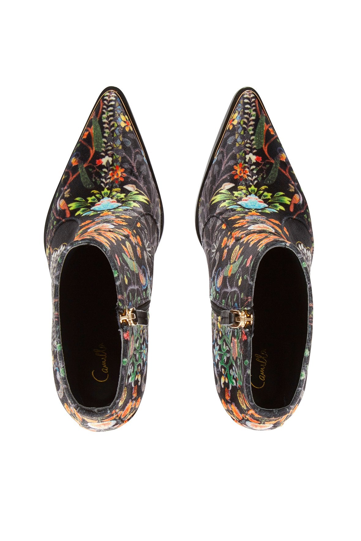 BEHIND CLOSED DOORS CHUNKY HEELED BOOT