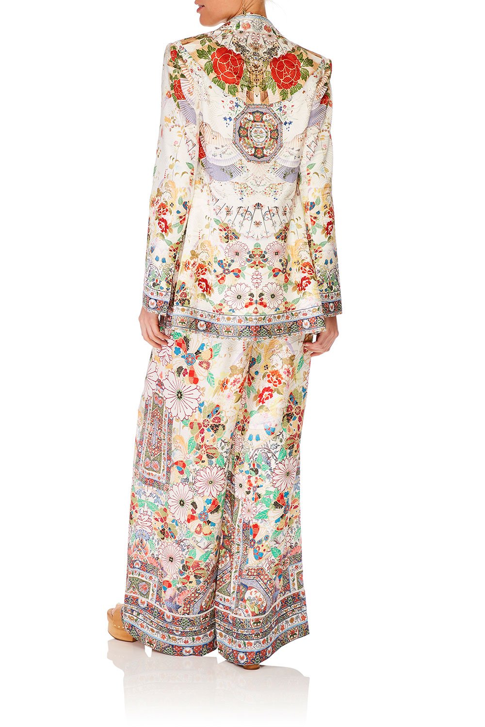 CAMILLA TIME AFTER TIME BLAZER W CHIFFON CONTRAST