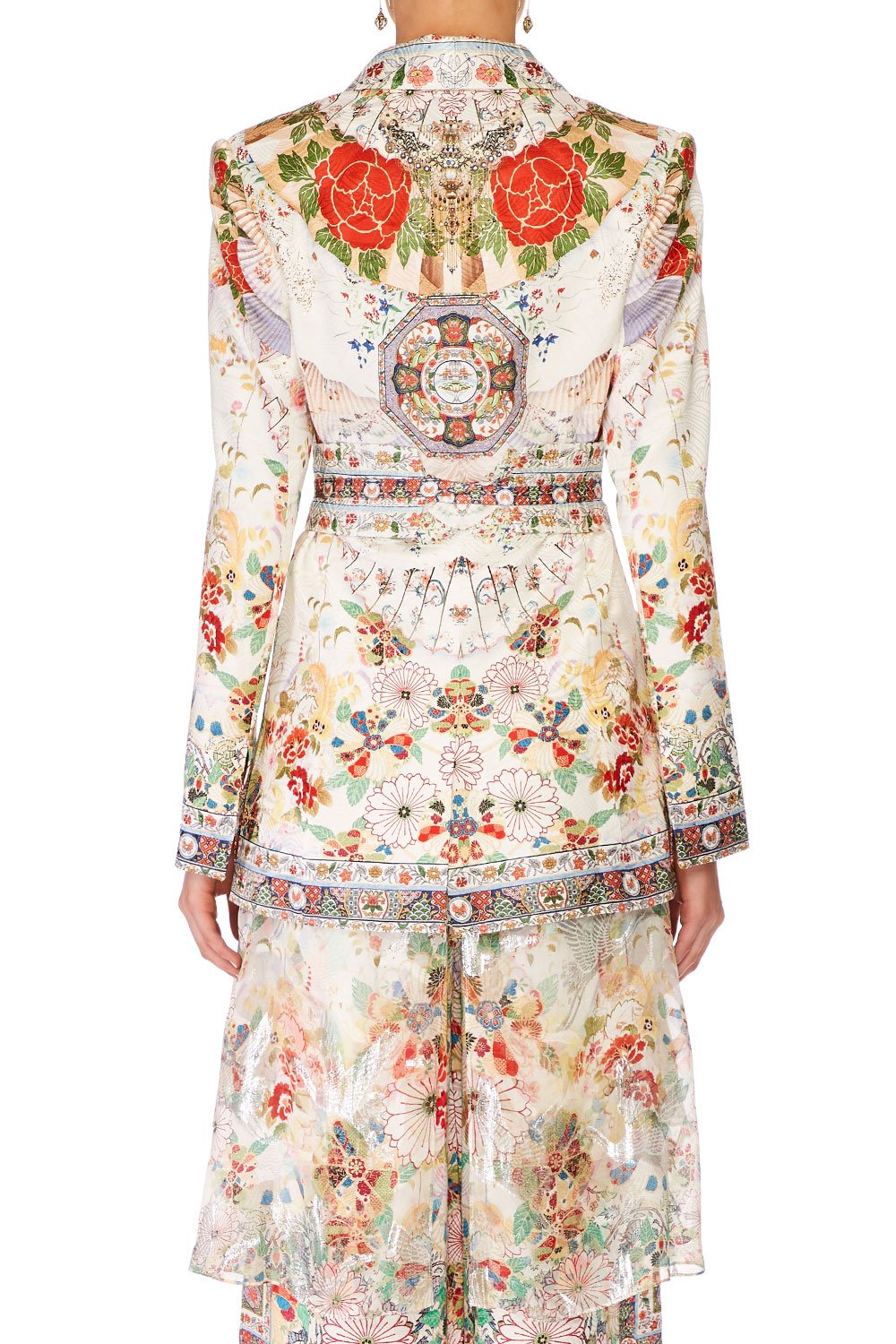 CAMILLA TIME AFTER TIME BLAZER W CHIFFON CONTRAST