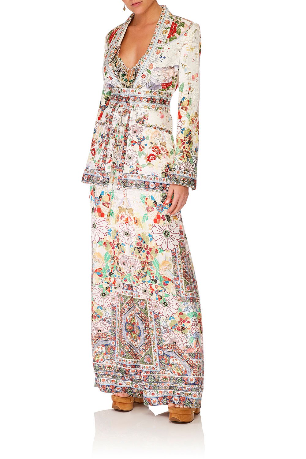 CAMILLA TIME AFTER TIME BLAZER W CHIFFON CONTRAST