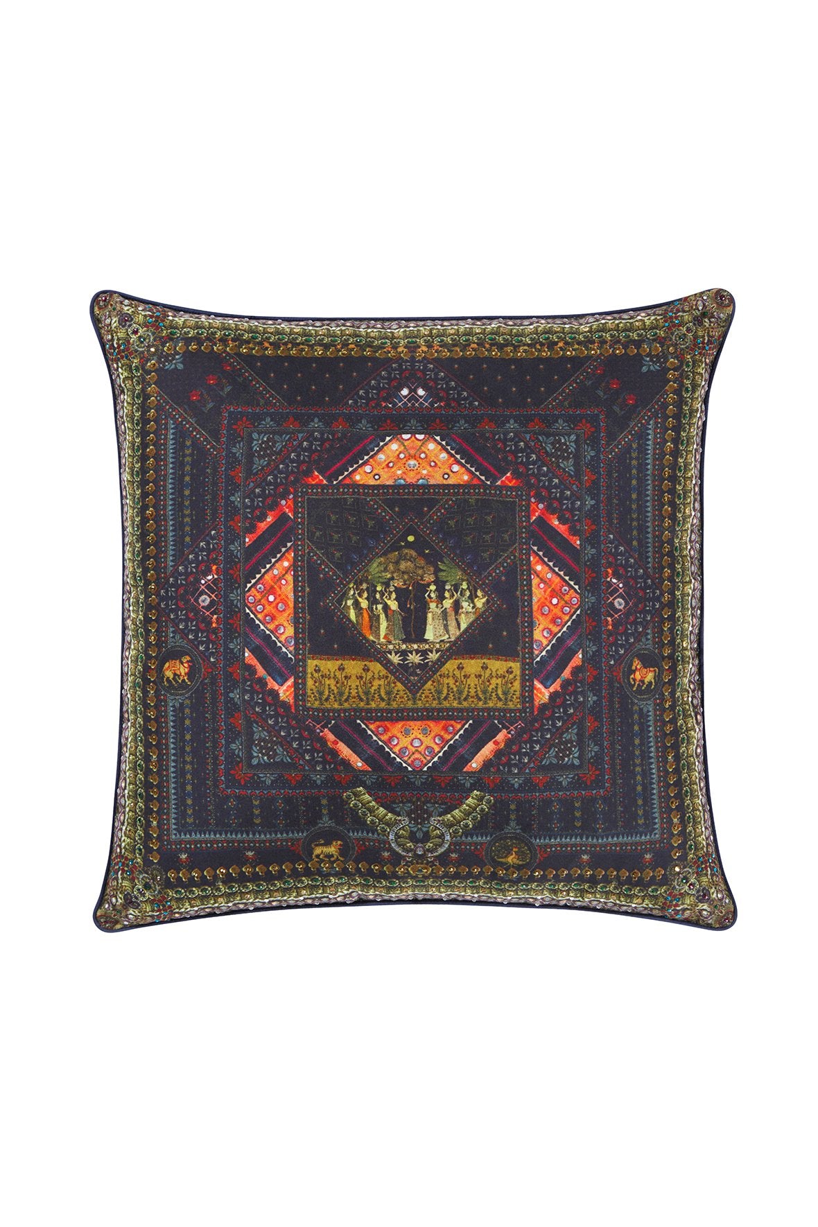 BLISS OF BOHEMIA LARGE SQUARE CUSHION