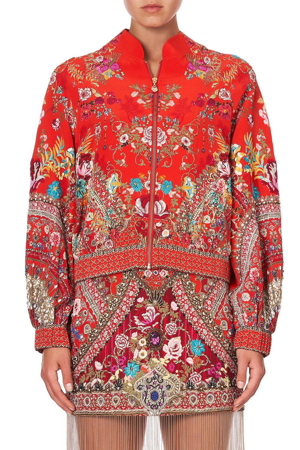 BLOUSON SLEEVE BOMBER CAMEOS CAN CAN