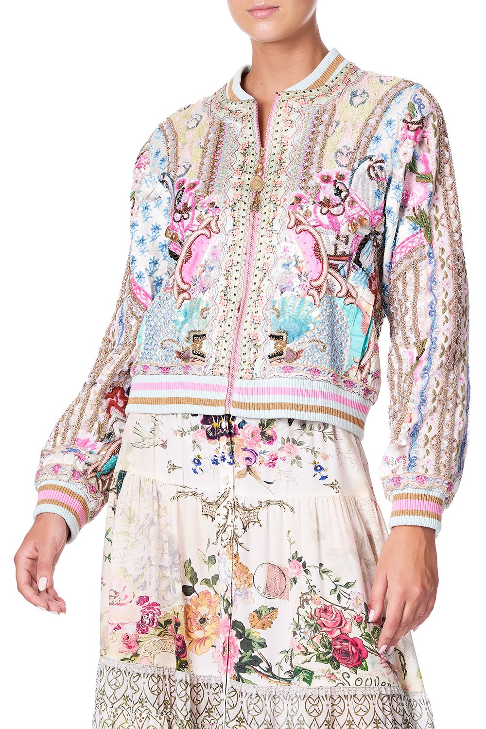 CAMILLA BOMBER JACKET CAROUSEL MADEMOISELLE