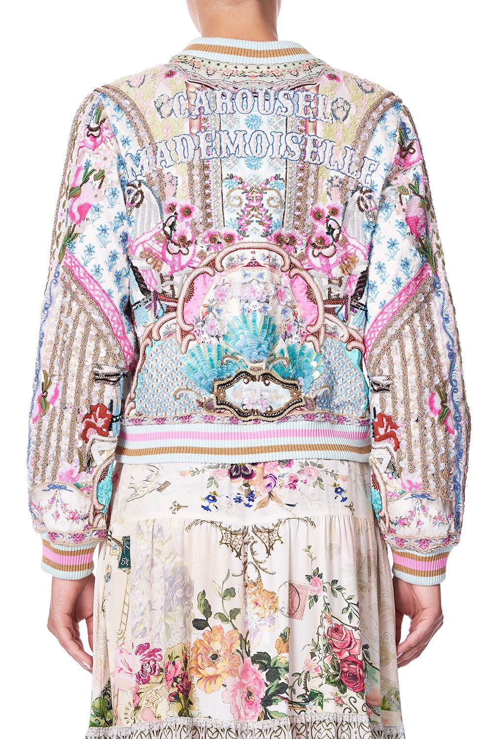 CAMILLA BOMBER JACKET CAROUSEL MADEMOISELLE