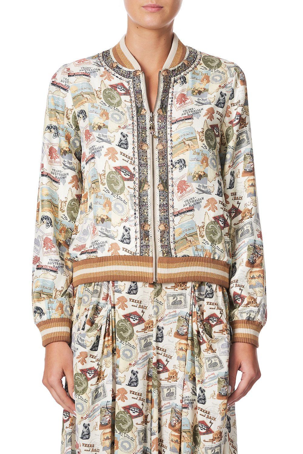 BOMBER JACKET WISH YOU WERE HERE