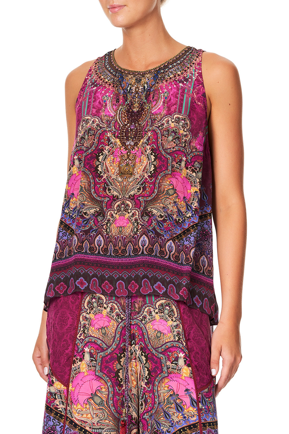 CAMILLA BUTTON BACK TOP DAUGHTER'S DESTINY