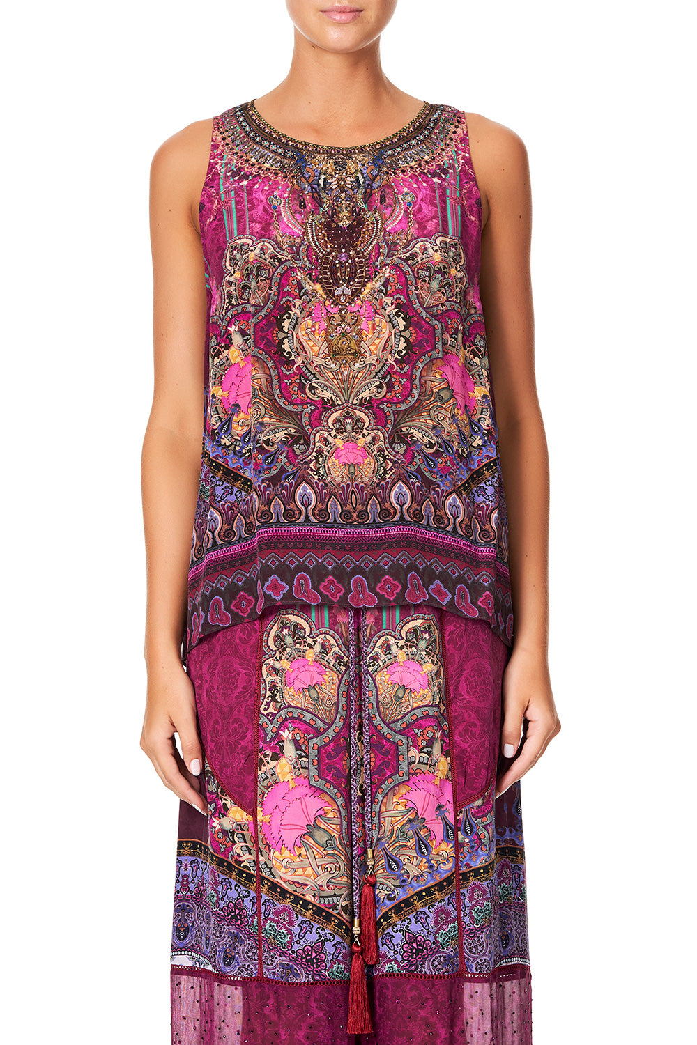 CAMILLA BUTTON BACK TOP DAUGHTER'S DESTINY