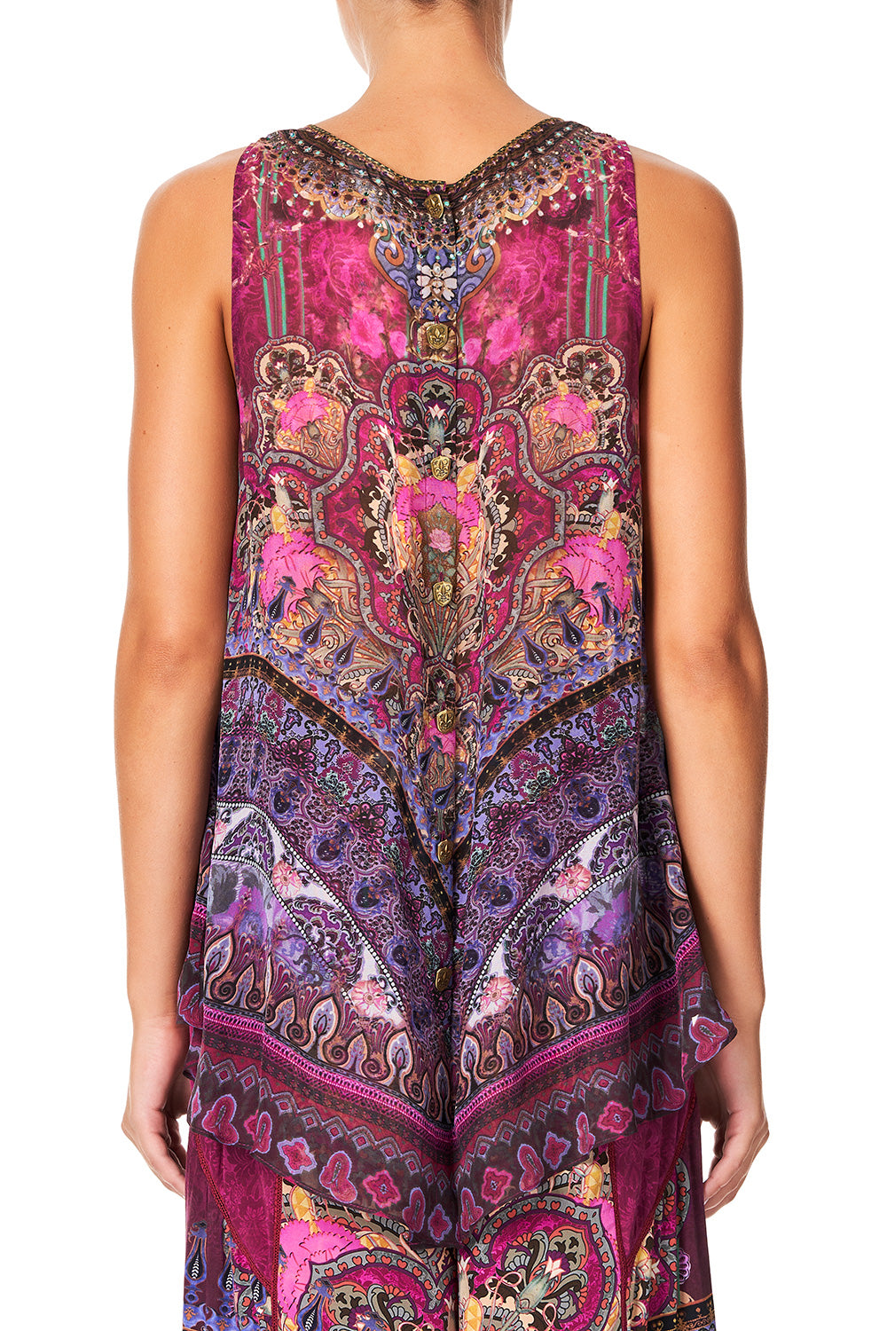 CAMILLA BUTTON BACK TOP DAUGHTER'S DESTINY