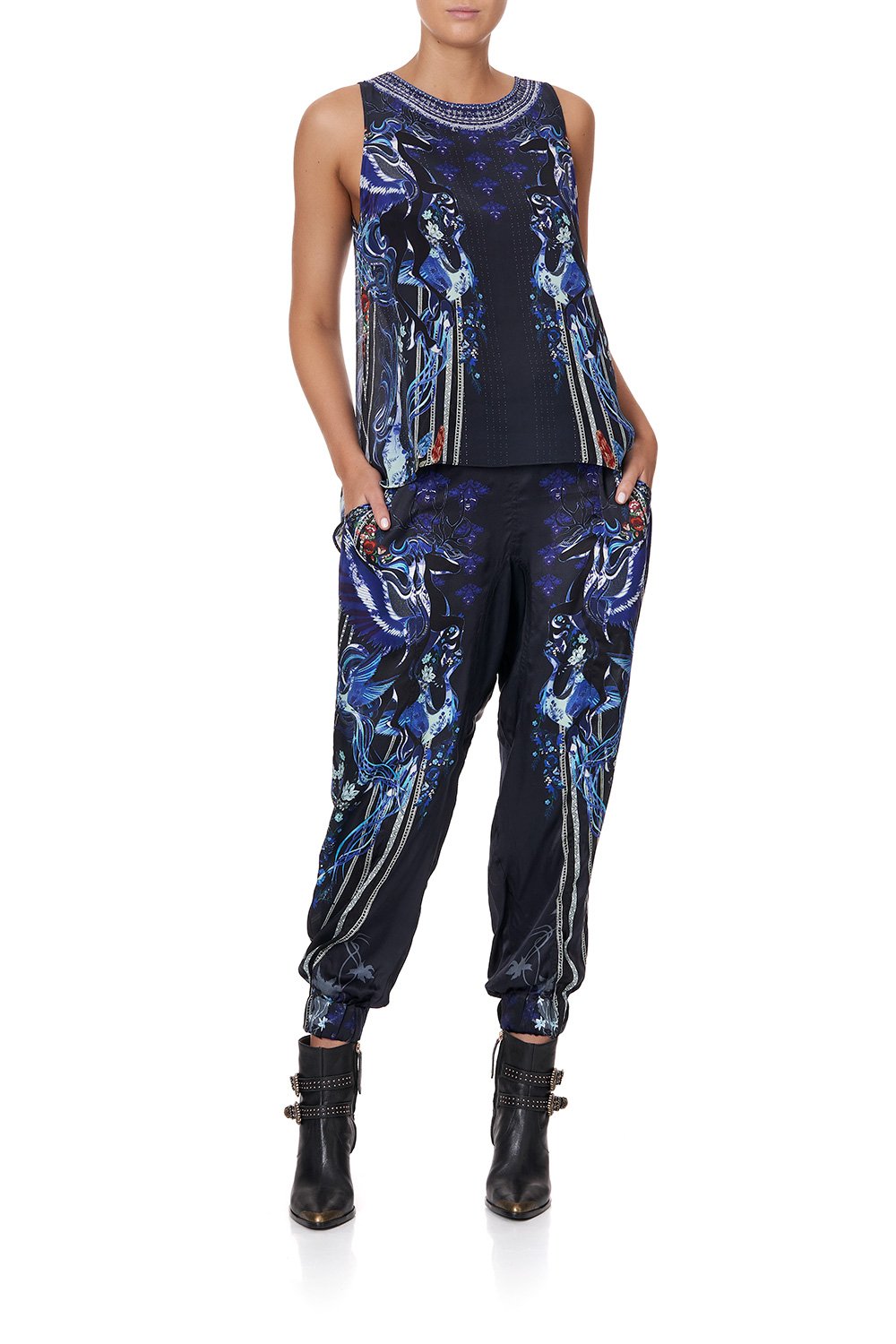 BUTTON BACK TOP MARE MYSTIQUE