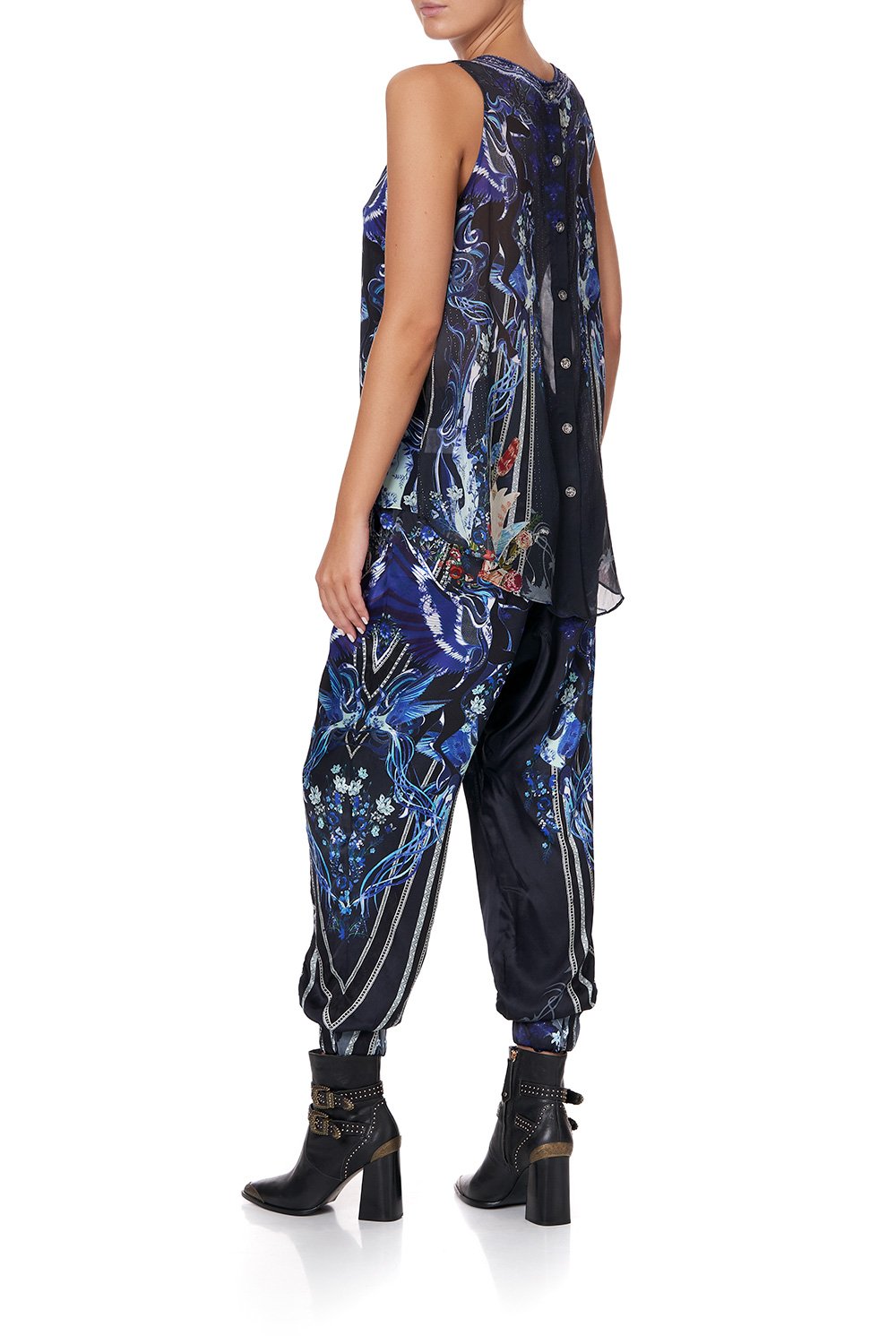 BUTTON BACK TOP MARE MYSTIQUE