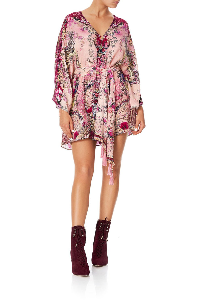 BUTTON UP KAFTAN WITH PANELS RESTLESS NIGHTS