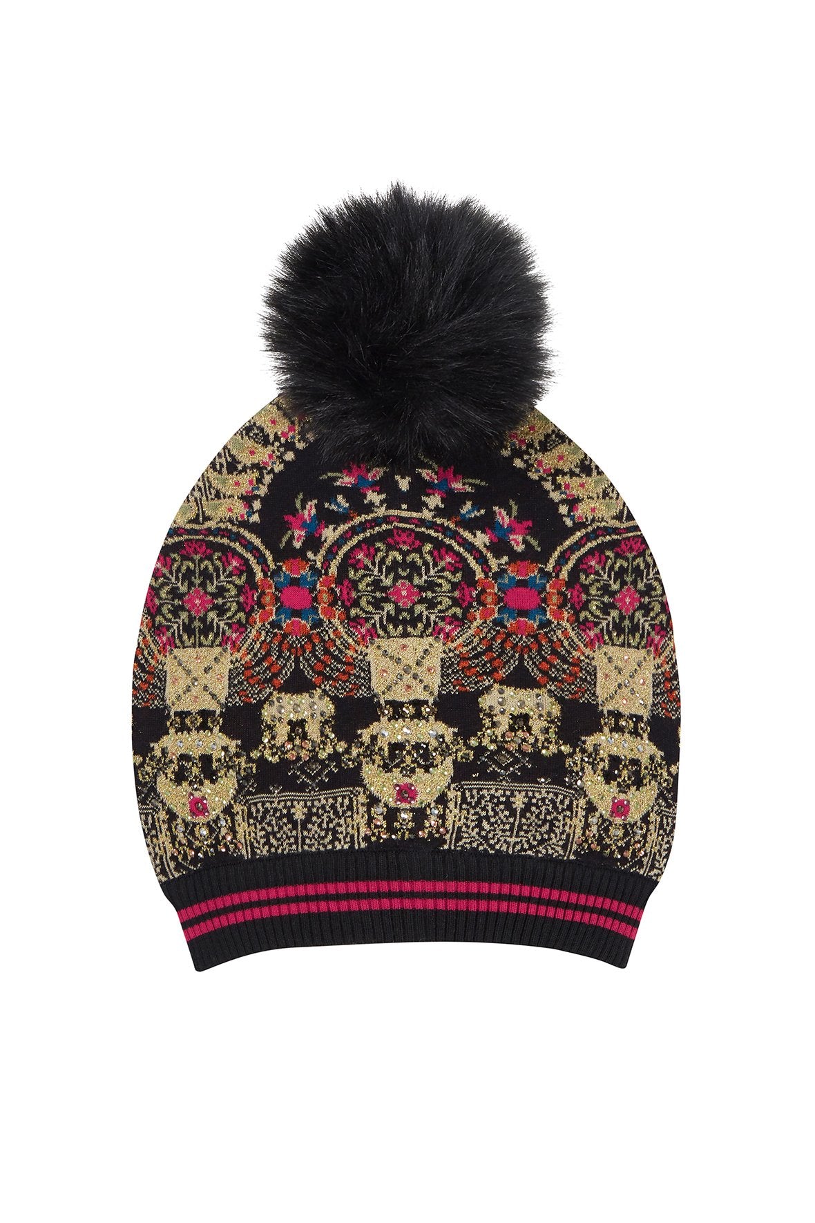 CHAMBER OF REFLECTIONS BEANIE W POM POM