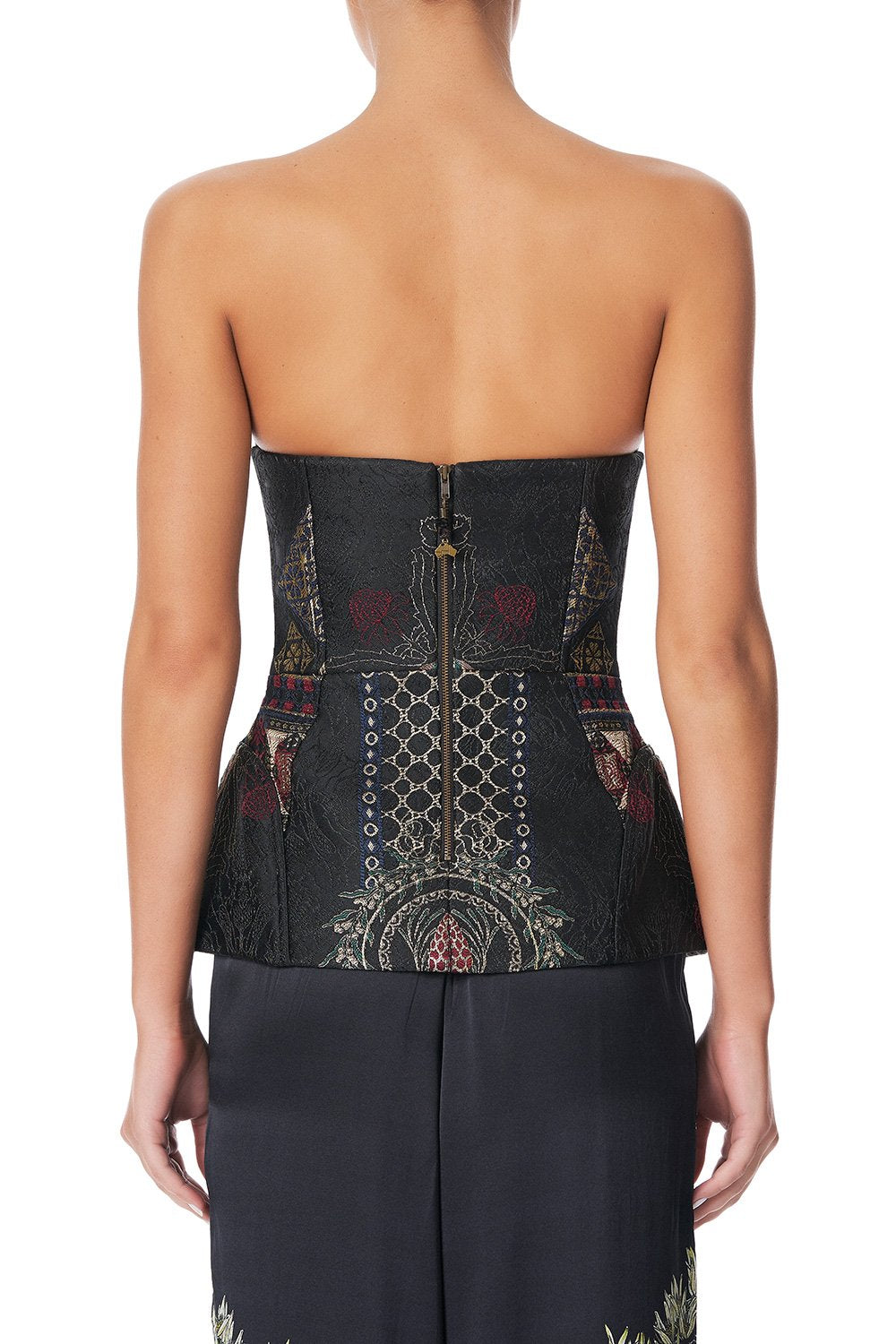 CORSET WITH POWERMESH INSERT BOTANICAL CHRONICLES