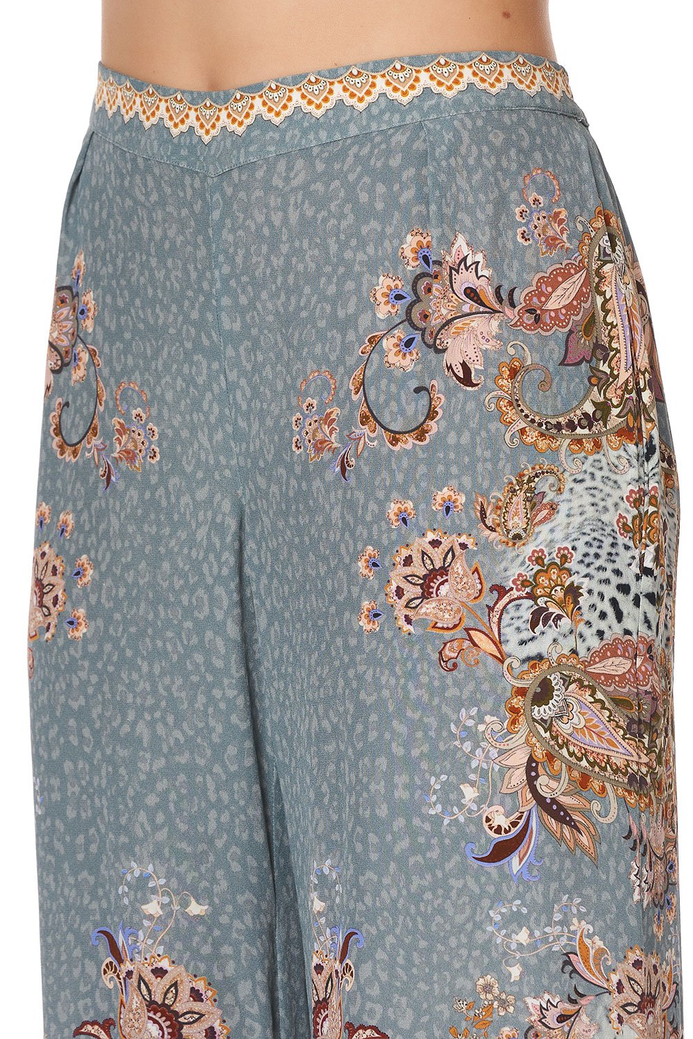 CROPPED GODET PANT LE PALAIS DU ZAHIR